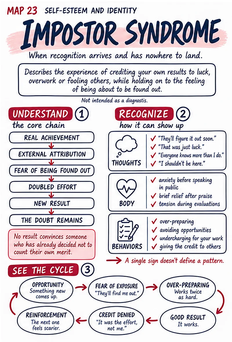 Therapy mind map: Impostor Syndrome